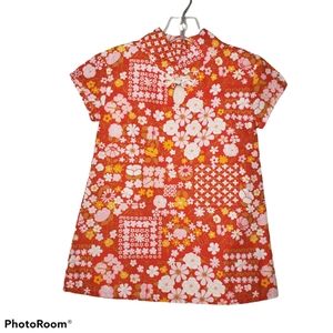 NWT Abe Jones Modern Version of Chinese Cheongsam Like Girl's Dress